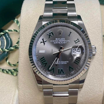 Rolex Datejust 36 Wimbledon Oyster 126234 UNWORN 2025
