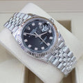 Rolex Datejust 36 NEW 2023 Datejust 36 BLACK DIAMOND DIAL 126234
