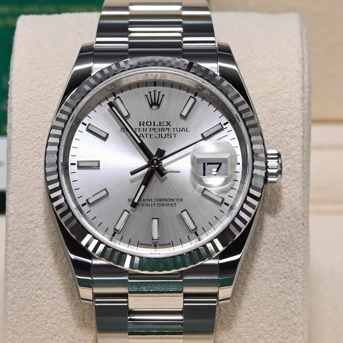 Rolex Datejust 36 NEW 2023 Datejust 36 SILVER OYSTER 126234