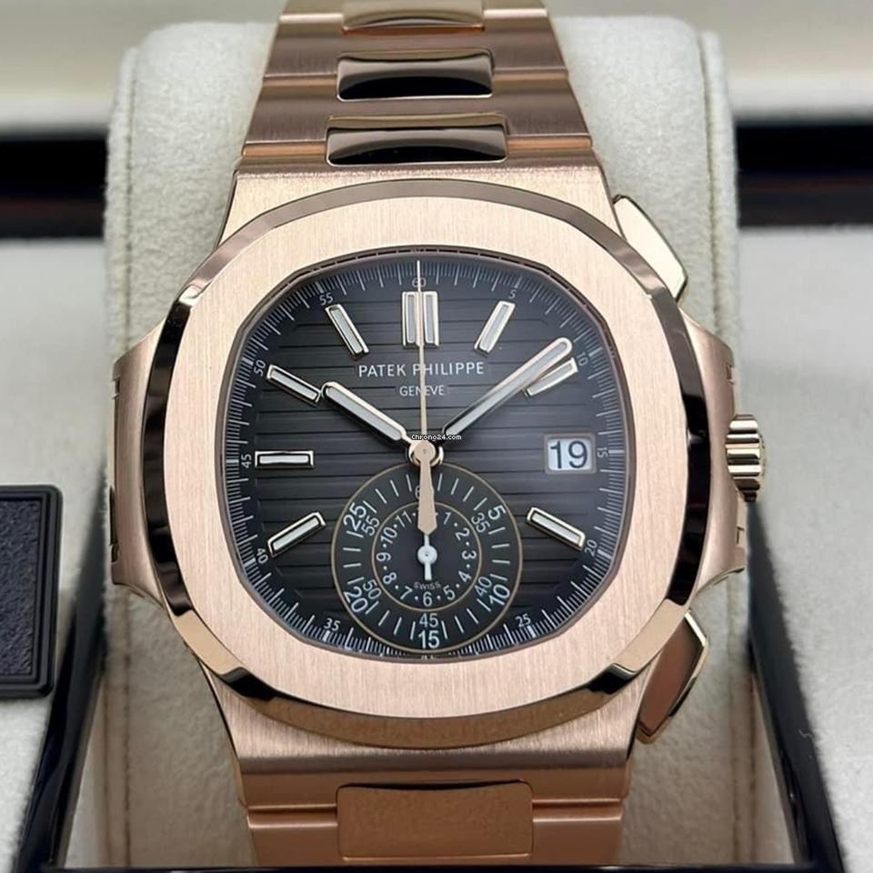 Patek Philippe Nautilus NEW 2024 Nautilus 5980/1R Flyback Chronograph