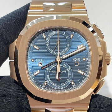 Patek Philippe Nautilus NEW 2023 Nautilus Travel Time 5990/1R