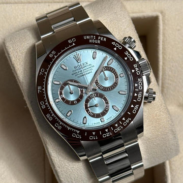 Rolex Daytona NEW 2023 Daytona ICE BLUE PLATINUM 116506