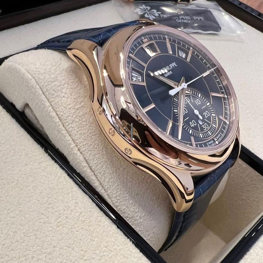 Patek Philippe Annual Calendar Chronograph NEW 2024 Patek 5905R BLUE DIAL