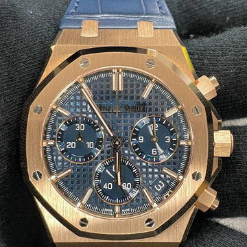 Audemars Piguet Royal Oak Chronograph BLUE DIAL 26240OR UNWORN 2025