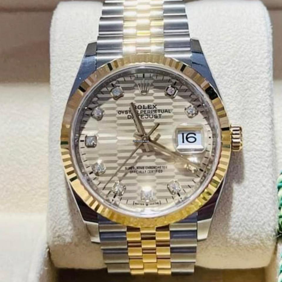 Rolex Datejust 36 NEW 2023 Datejust 36 MOTIF DIAMOND 126233