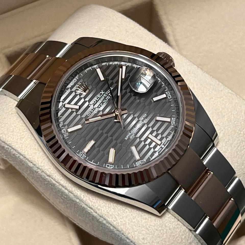 Rolex Datejust 41 NEW 2023 Datejust 41 GREY MOTIF 126331