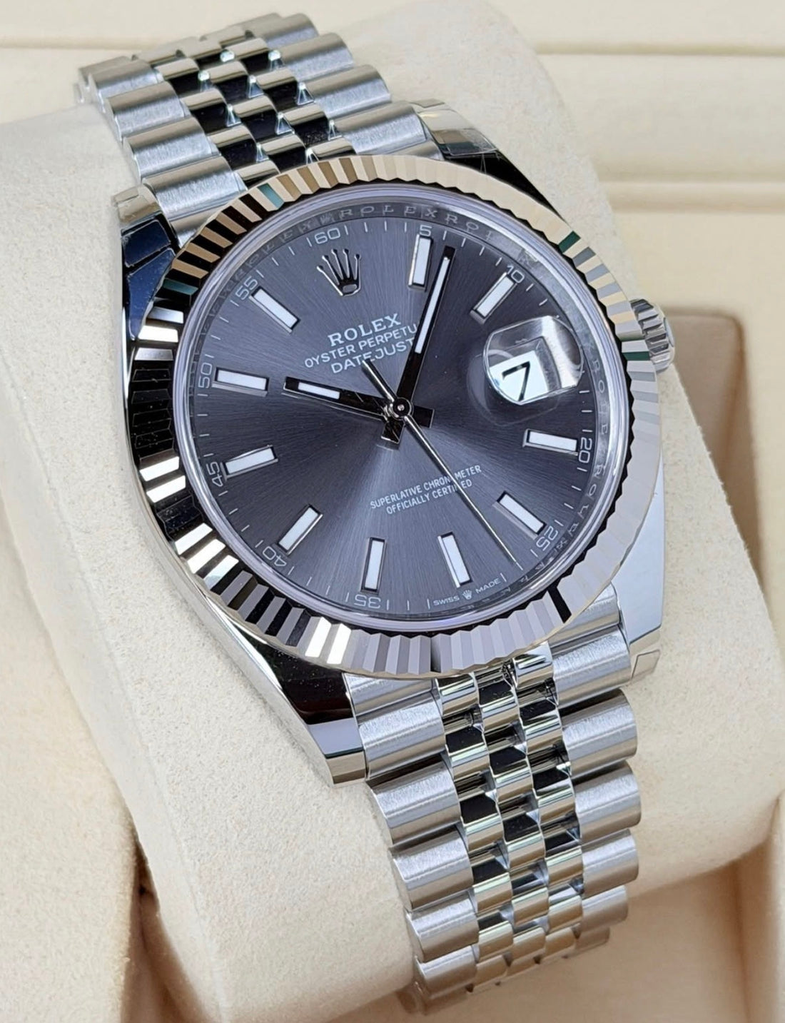 Rolex Datejust 41 SLATE DIAL JUBILEE 126334 UNWORN 2026