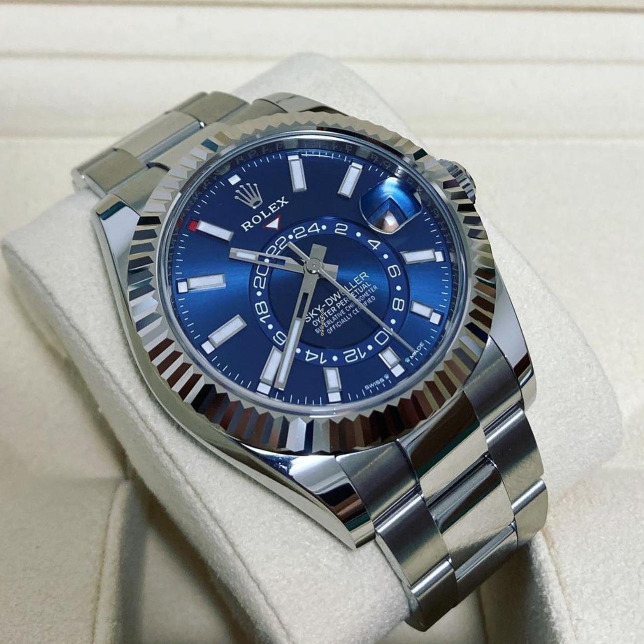 Rolex Sky-Dweller NEW 2024 Sky-Dweller BLUE 336934 Oyster Bracelet