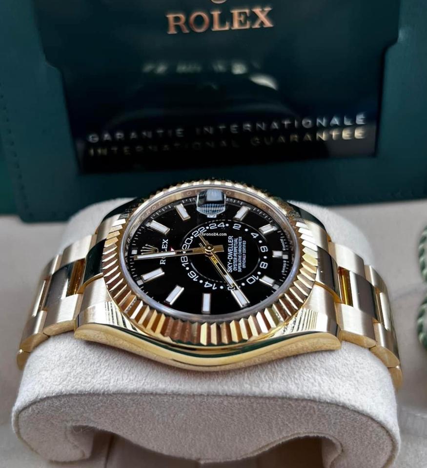 Rolex Sky-Dweller NEW RELEASE 2023 Sky-Dweller 18KT BRIGHT BLACK 336938
