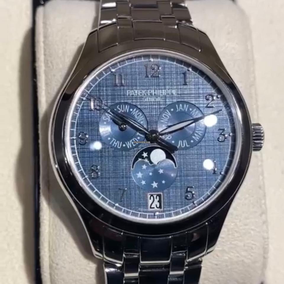 Patek Philippe Annual Calendar NEW 2024 Annual Calendar Moon Phase 4947/1A