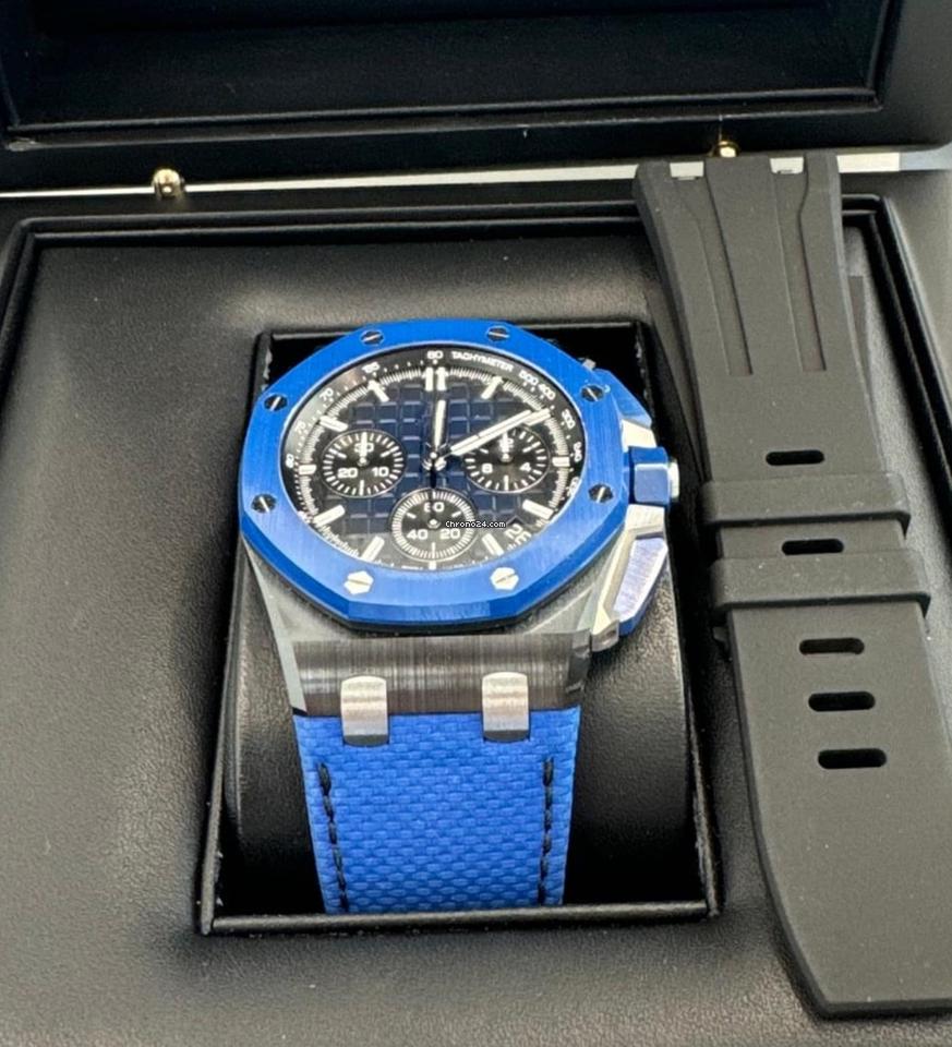 Audemars Piguet Royal Oak Offshore Chronograph NEW 2024 Royal Oak Offshore Selfwinding Chronograph BLUE 26420CE.OO.A043VE.01