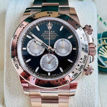 Rolex Daytona Daytona BLACK DIAL SUNDUST SUBDIALS 126505 UNWORN 1025