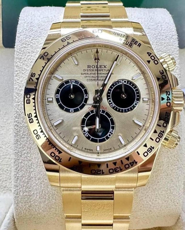 Rolex Daytona NEW 2025 Cosmograph Daytona “YML” GOLDEN PANDA DIAL 126508