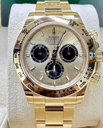 Rolex Daytona NEW 2025 Cosmograph Daytona “YML” GOLDEN PANDA DIAL 126508