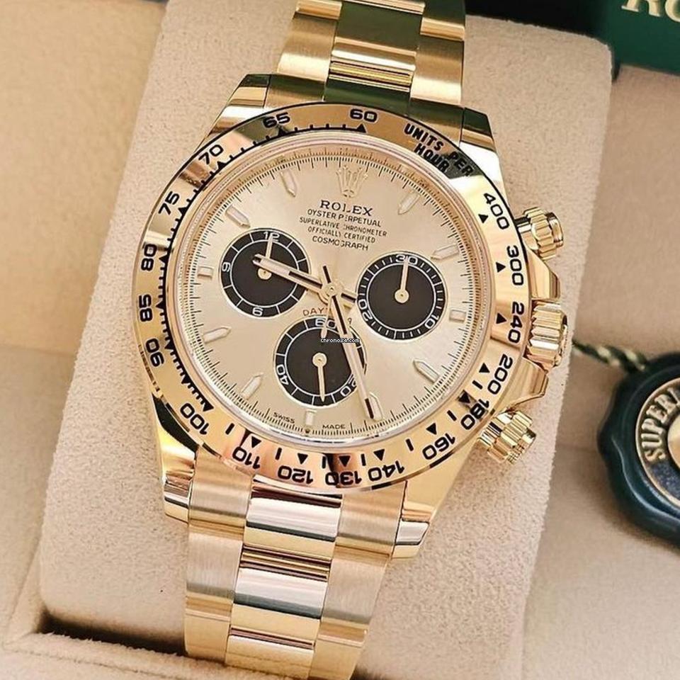 Rolex Daytona NEW 2025 Cosmograph Daytona “YML” GOLDEN PANDA DIAL 126508