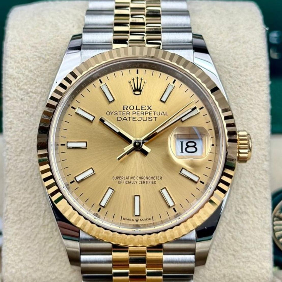 Rolex Datejust 36 Champagne Dial 126233