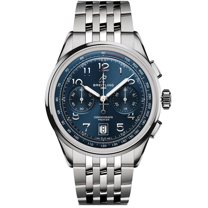 Breitling Premier B01 Chronograph 42 Blue Dial Bracelet AB0145171C1A1 UNWORN 2026