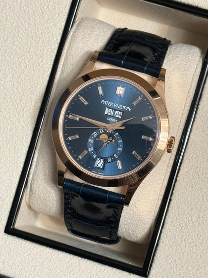 Patek Philippe Annual Calendar Moon Phases Joaillerie Dial, reference 5396R-015