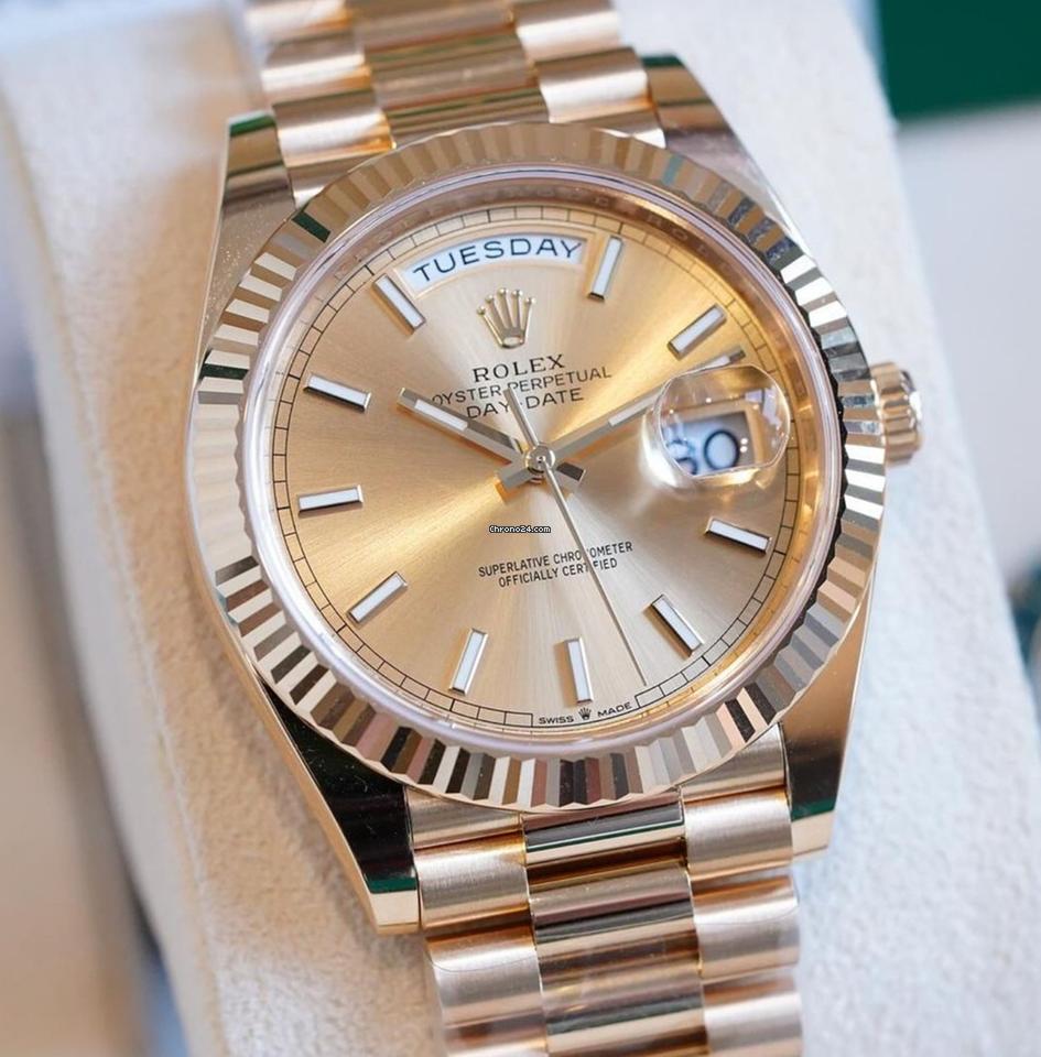 Rolex Day-Date Champagne Dial