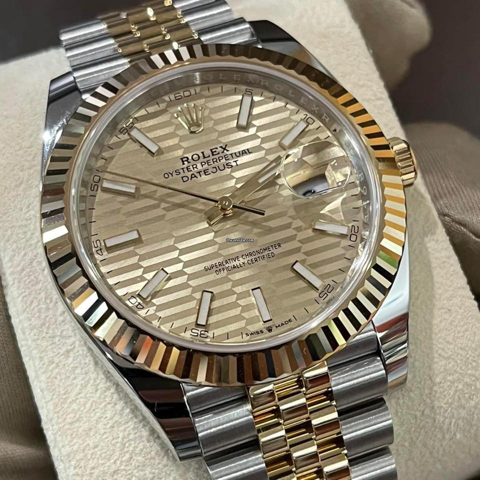 Rolex Datejust 41 NEW 2023 Datejust 41 CHAMPAGNE MOTIF 126333