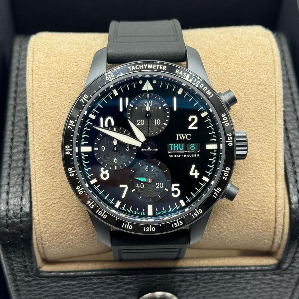 IWC Pilot Chronograph NEW 2024 PILOT'S WATCH PILOT PERFORMANCE CHRONOGRAPH 41 MERCEDES-AMG PETRONAS FORMULA ONE