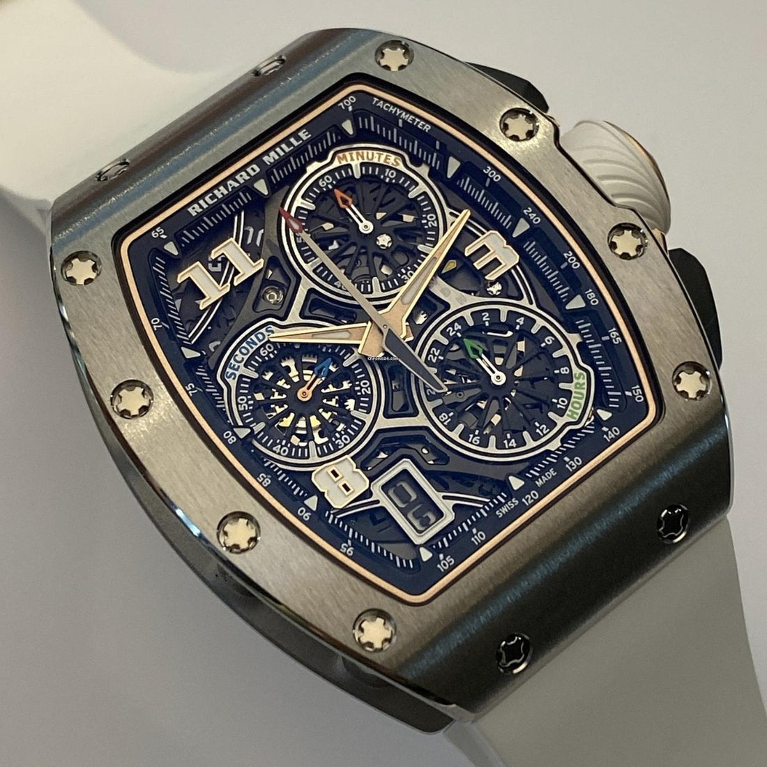 Richard Mille Automatic Winding Lifestyle Flyback Chronograph RM 72-01 Titanium