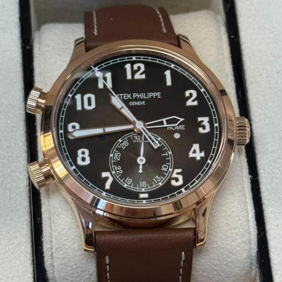 Patek Philippe Calatrava NEW 2023 Calatrava Pilot Travel Time 5524R