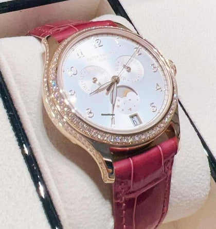 Patek Philippe Annual Calendar Moon Phases Joaillerie, reference 4947R-001