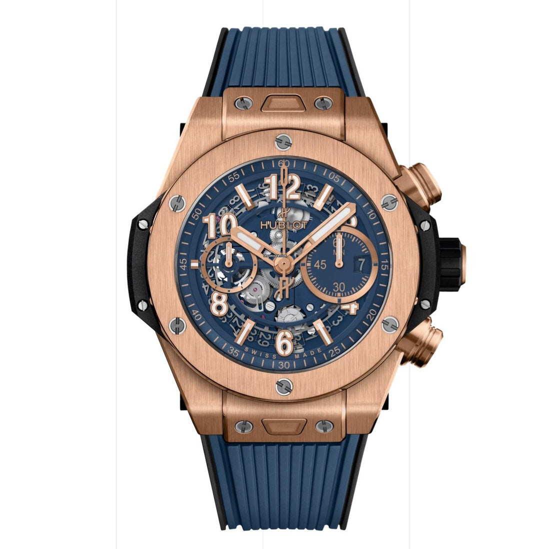 Hublot Big Bang Unico NEW Big Bang Unico King Gold Blue 44mm