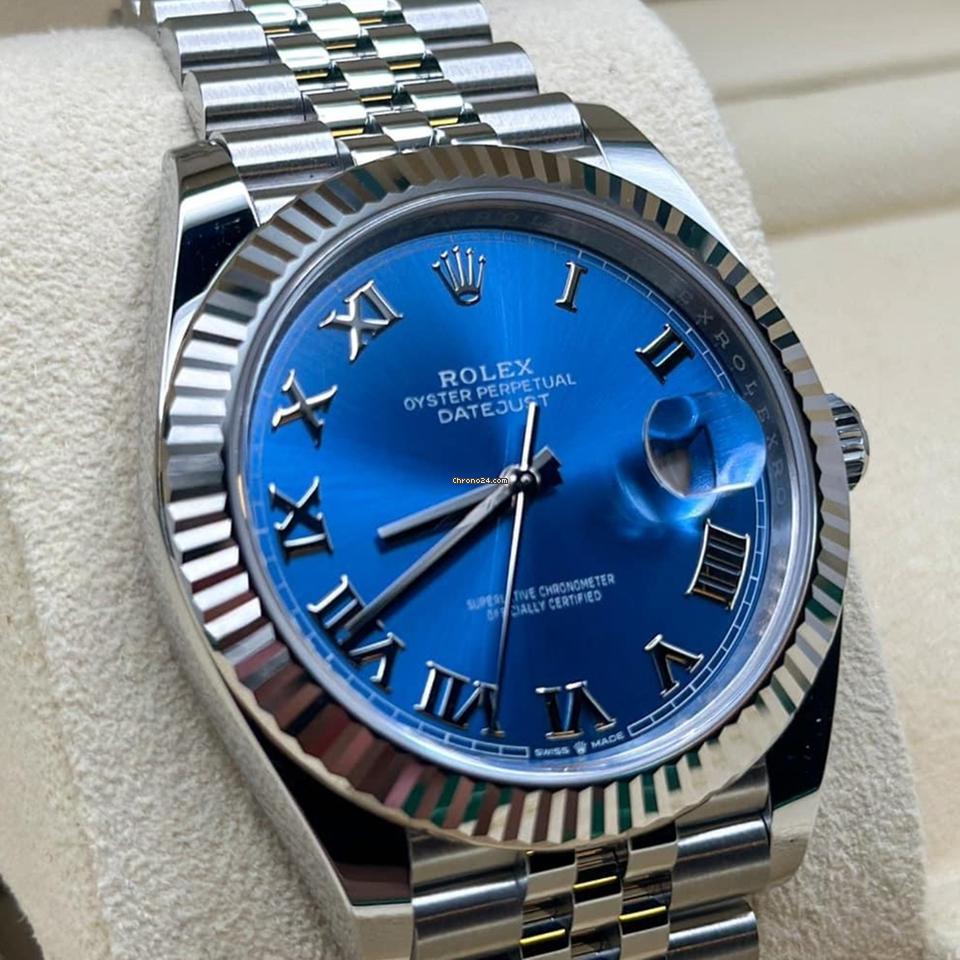 Rolex Datejust 41 UNWORN 2025 Datejust 41 BLUE ROMAN JUBILEE 126334