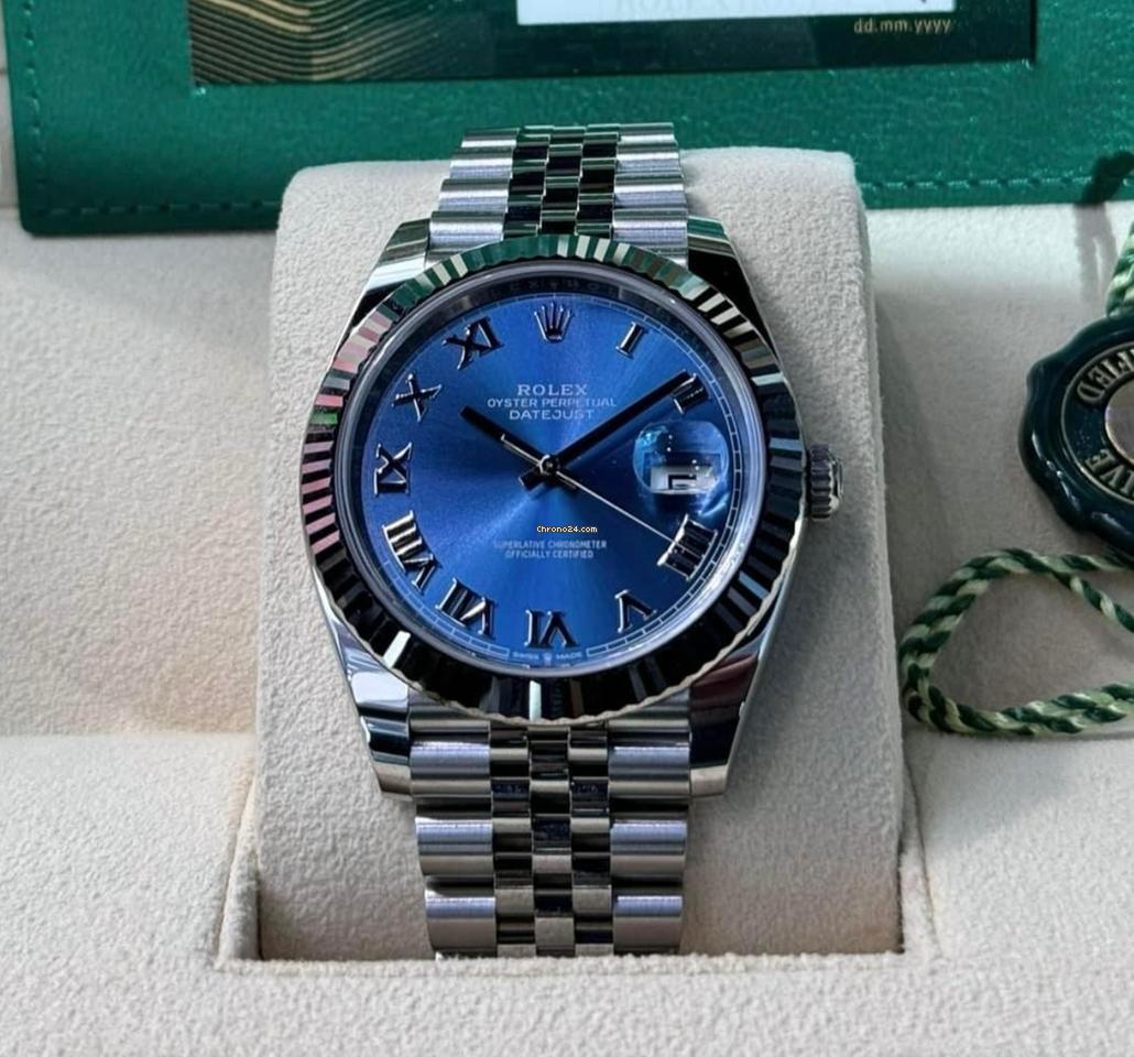 Rolex Datejust 41 UNWORN 2025 Datejust 41 BLUE ROMAN JUBILEE 126334