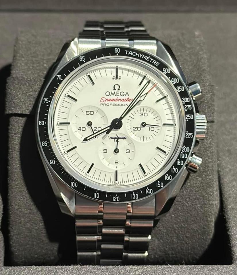 Omega Speedmaster Moonwatch Professional White Lacquer Dial 310.30.42.50.04.001