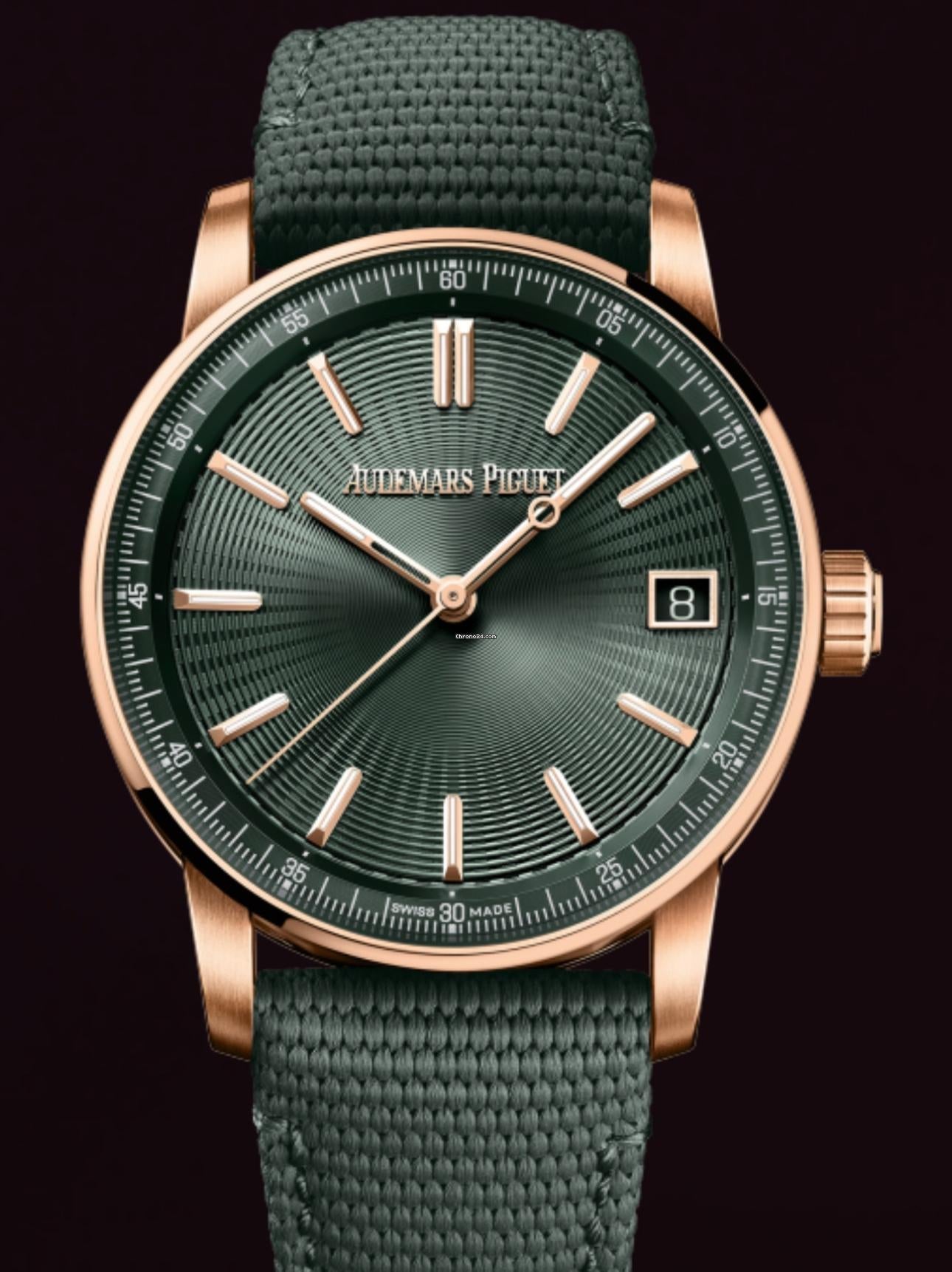 Audemars Piguet Code 11.59 NEW 2024 Code 11.59 Selfwinding GREEN DIAL 15210OR.OO.A056KB.01