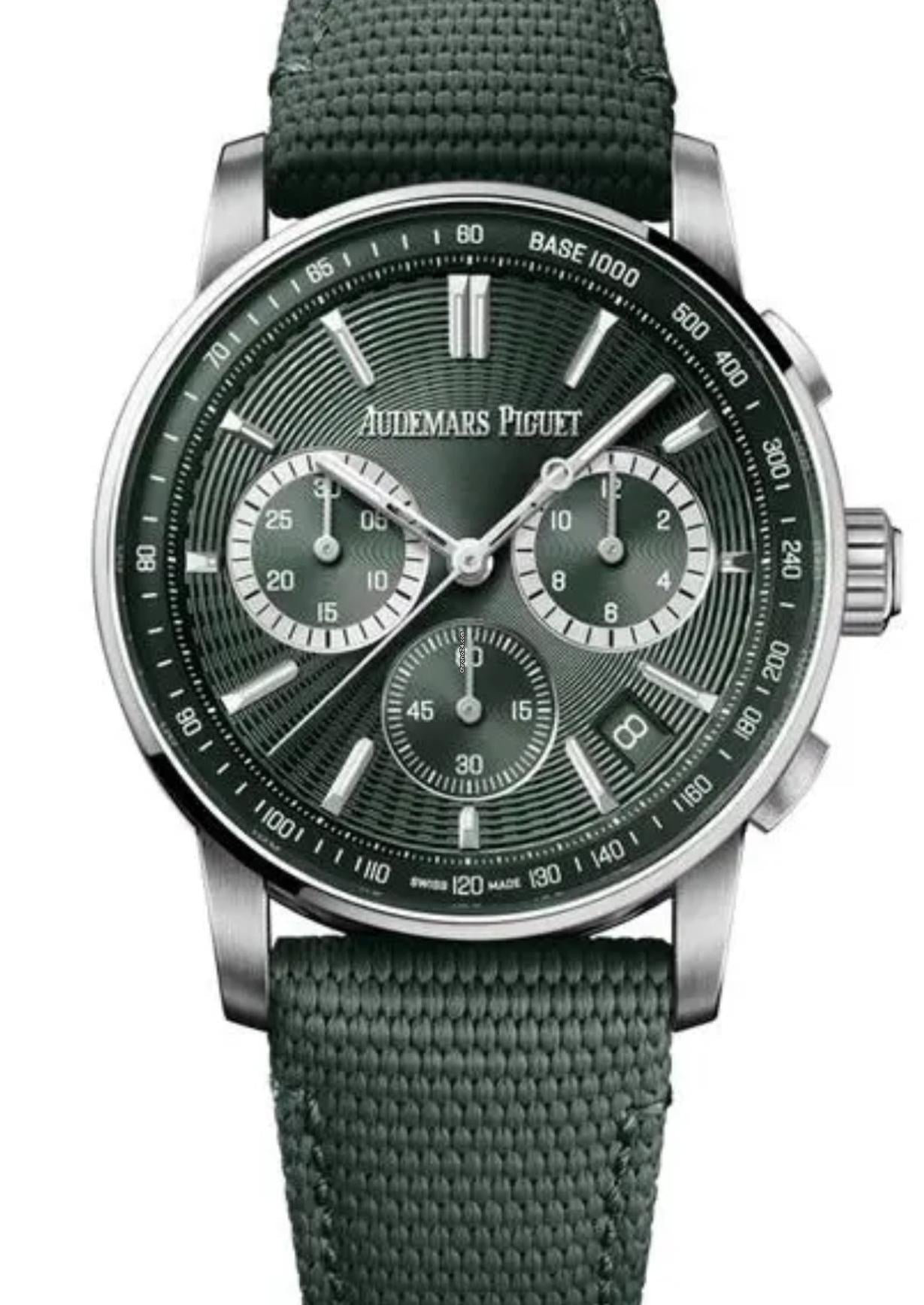 Audemars Piguet Code 11.59 NEW 2024 Code 11.59 Selfwinding Chronograph GREEN DIAL 29393ST