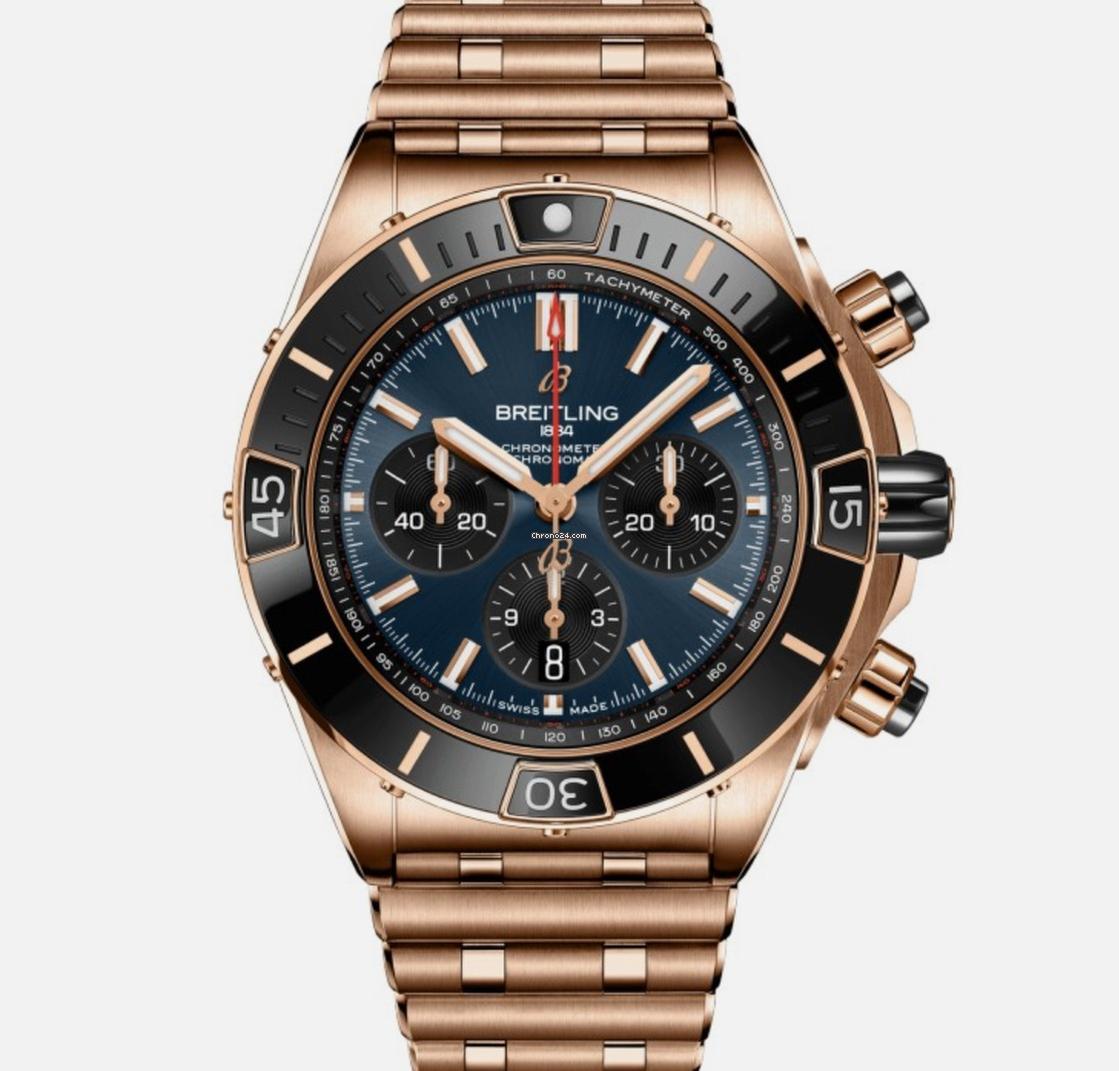 Breitling Chronomat SUPER CHRONOMAT B01 44 RB01363A1C1R1