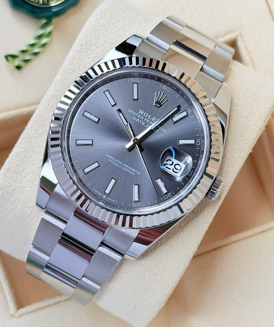 Rolex Datejust 41 SLATE DIAL OYSTER 126334 UNWORN 2025