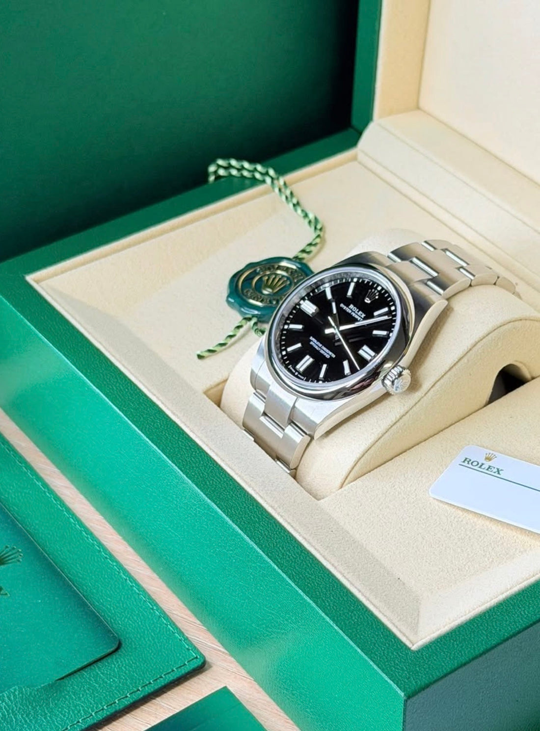 Rolex Oyster Perpetual 41 Black Dial Oyster Bracelet - 134300 - 2025