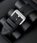Blancpain watch 5000-1110-B52A — black fabric strap and Blancpain pin buckle