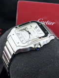 Cartier Santos de Cartier Large silvered opaline dial WSSA0018, alternate product view 4 of 9