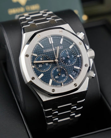 Audemars Piguet Royal Oak Chronograph 26240ST.OO.1320ST.05 Blue Dial UNWORN 2025