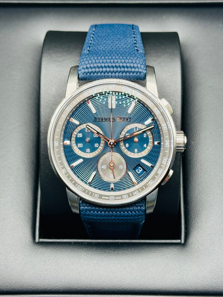 Audemars Piguet Code 11.59 Blue Dial Chronograph 26393ST.OO.A348KB.01