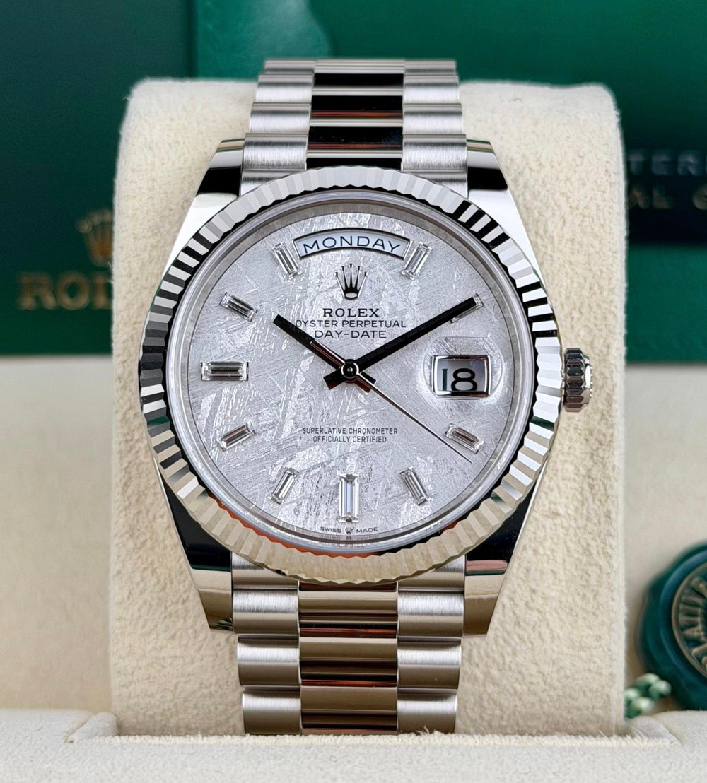 Rolex Day-Date Meteorite Dial