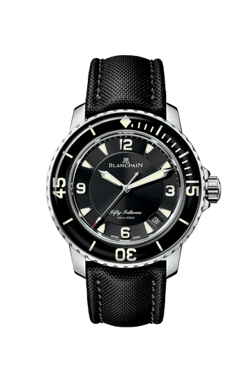 Blancpain, Fifty Fathoms Automatique, Black Dial, 5015-1130-52B, Unworn 2025