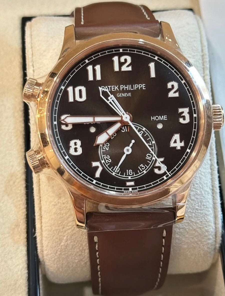 Patek Philippe Calatrava NEW 2023 Calatrava Pilot Travel Time 5524R