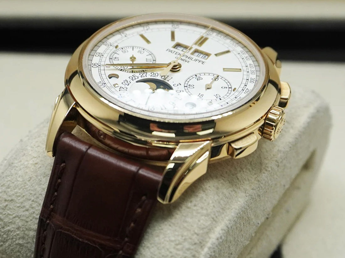 Patek Philippe Grand Complications Chronograph Perpetual Calendar 18KT Yellow Gold, 5270J White Dial