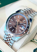 Rolex Datejust 41 Chocolate Dial Jubilee Bracelet 126331
