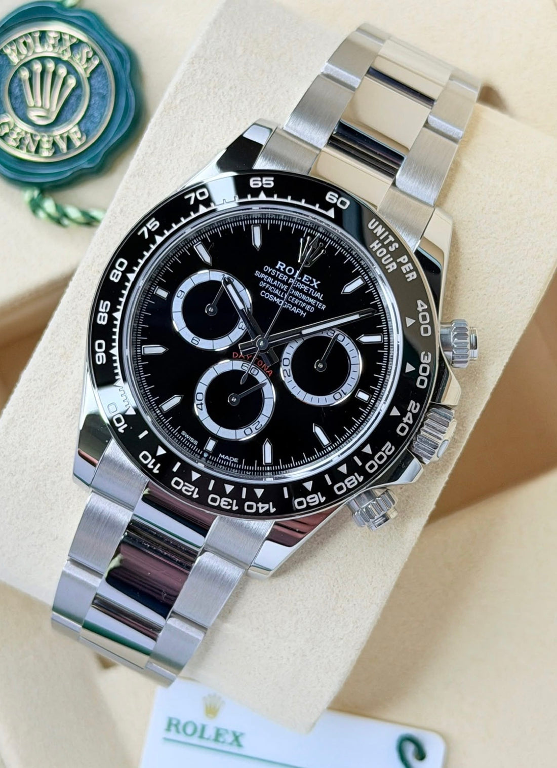 Rolex Daytona 40 Black Dial 126500LN UNWORN 2025