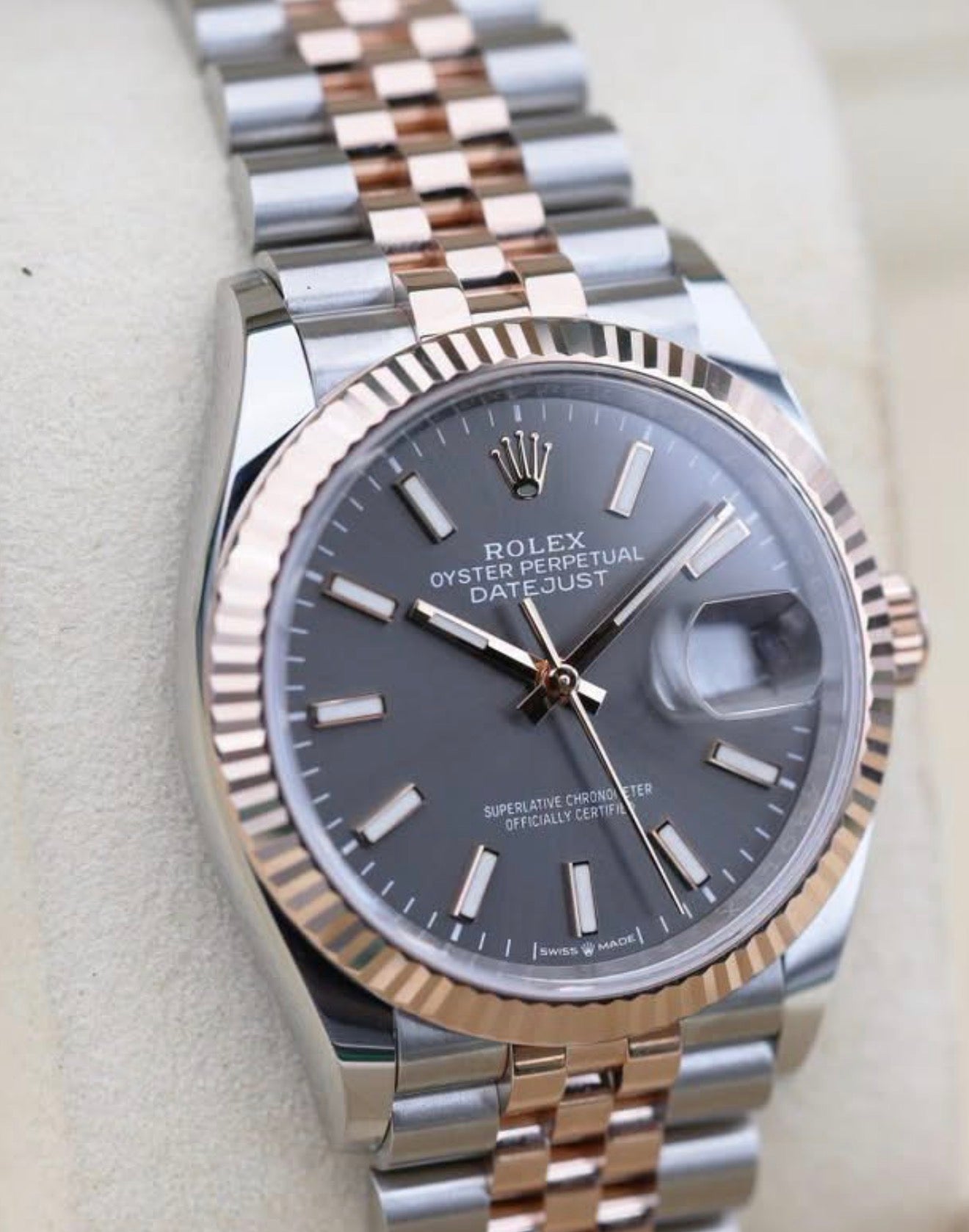 Rolex Datejust 36 126231 Gray Jubilee | Unworn 2026