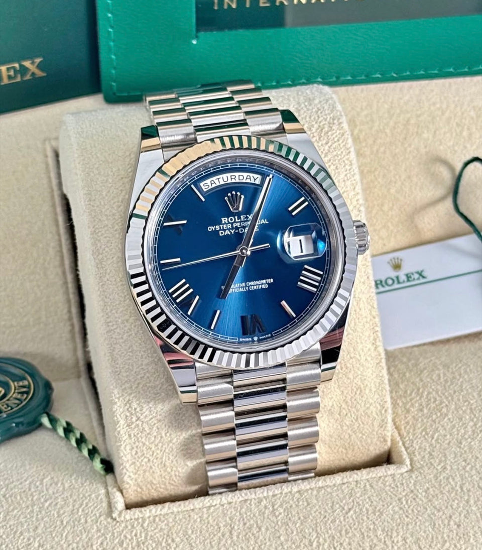 Rolex Day-Date 40 Blue Dial 228239