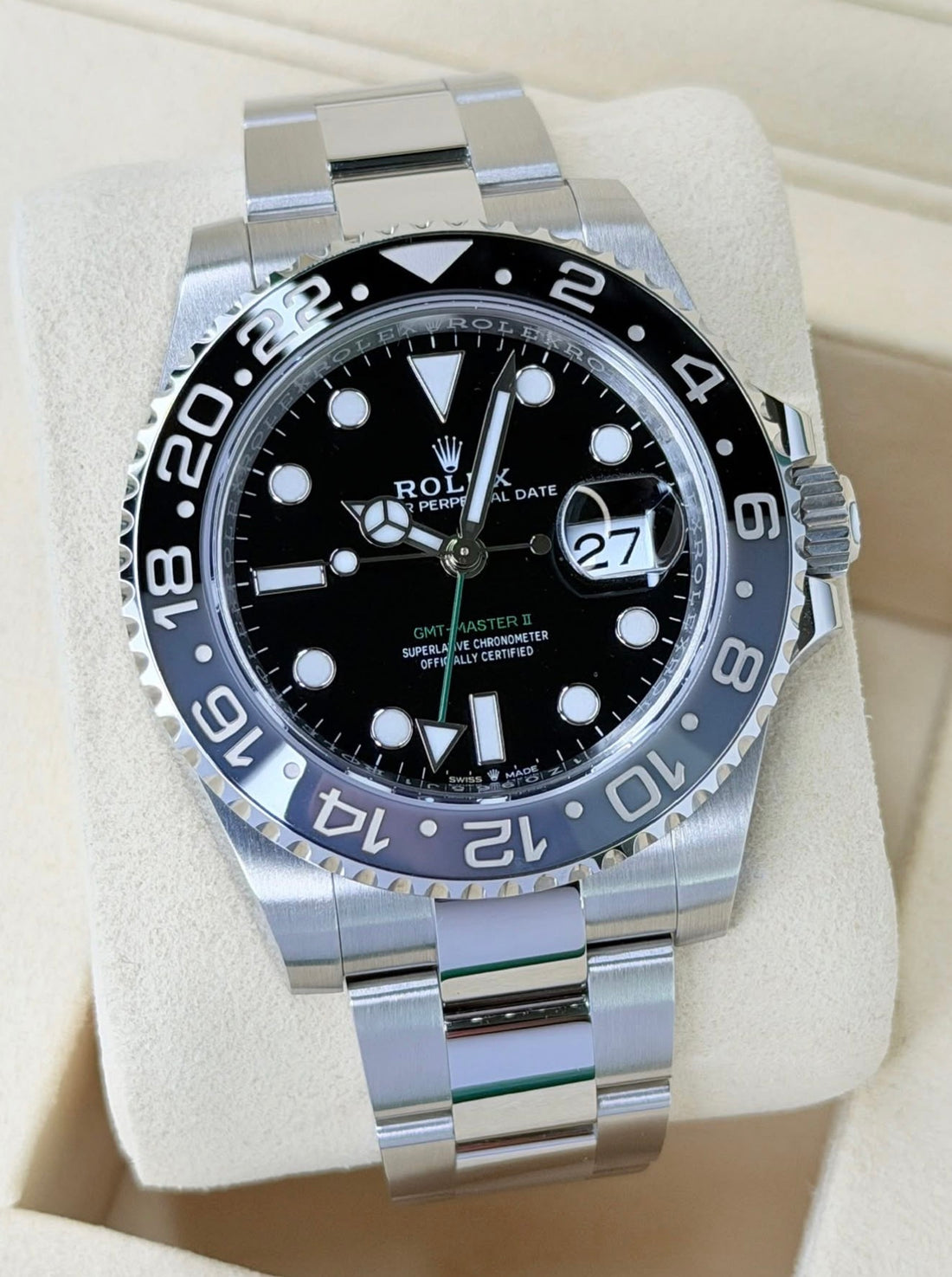 Rolex GMT-Master II UNWORN 2025 GMT-Master II 126710GRNR “BRUCE WAYNE”